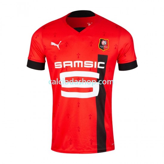 Maglia Stade Rennais Gara Home Uomo 2022-2023 MC