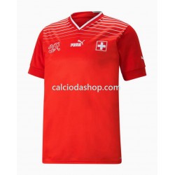 Maglia Svizzera Gara Home Uomo Mondiali 2022 MC