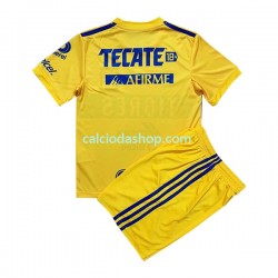 Maglia Tigres UANL Gara Home Completo Bambino 2-13 Anni 2022-2023 MC