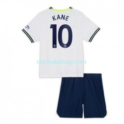 Maglia Tottenham Hotspur Harry Kane 10 Gara Home Completo Bambino 2-13 Anni 2022-2023 MC