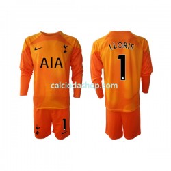 Maglia Portiere Tottenham Hotspur Hugo Lloris 1 Gara Terza Completo Bambino 2-13 Anni 2022-2023 ML