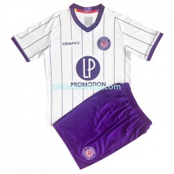 Maglia Toulouse FC Gara Home Completo Bambino 2-13 Anni 2022-2023 MC