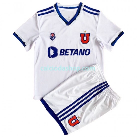 Maglia Universidad de Chile Gara Away Completo Bambino 2-13 Anni 2022 MC