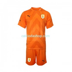 Maglia Portiere Uruguay Gara Away Completo Bambino 2-13 Anni Mondiali 2022 MC