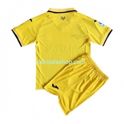 Maglia Villarreal CF Gara Home Completo Bambino 2-13 Anni 2022-2023 MC