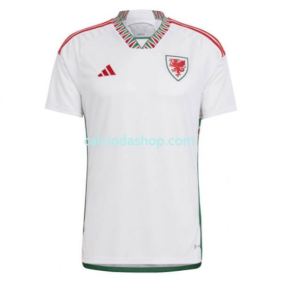 Maglia Galles Gara Away Uomo Mondiali 2022 MC