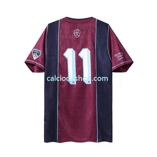 Maglia West Ham United Iron Maiden Retro Gara Away Uomo 2011 MC