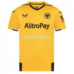 Maglia Wolverhampton Wanderers Gara Home Uomo 2022-2023 MC