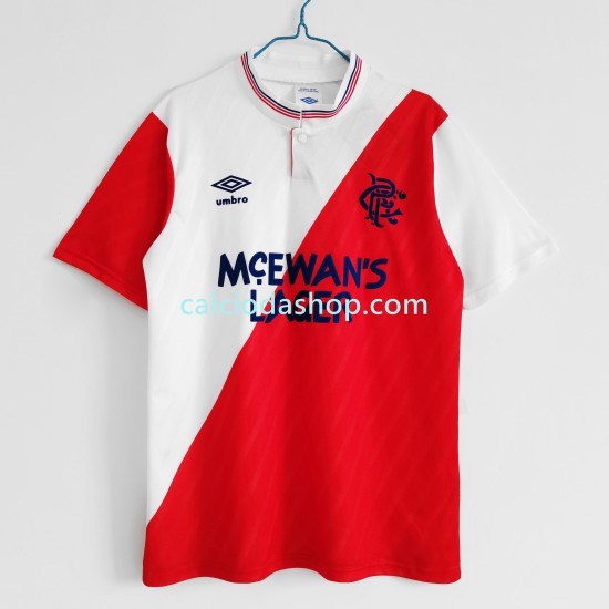 Maglia Wolverhampton Wanderers 1987-1988 Retro Gara Away Uomo MC