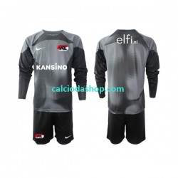 Maglia Portiere AZ Alkmaar Gara Away Completo Bambino 2-13 Anni 2022-2023 ML