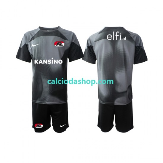 Maglia Portiere AZ Alkmaar Gara Away Completo Bambino 2-13 Anni 2022-2023 MC