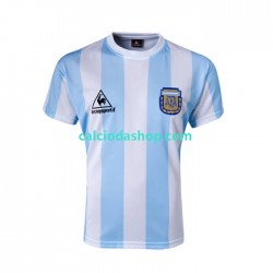 Maglia Argentina 1986 Retro Gara Home Uomo MC