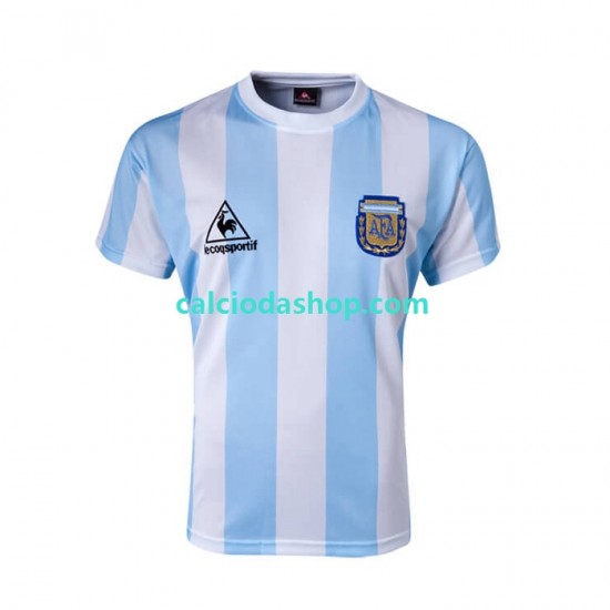 Maglia Argentina 1986 Retro Gara Home Uomo MC