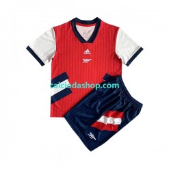 Maglia Arsenal Icon Retro Gara Home Completo Bambino 2-13 Anni 2022-2023 MC