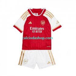 Maglia Arsenal Gara Home Completo Bambino 2-13 Anni 2023-2024 MC