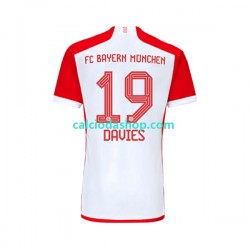 Maglia FC Bayern München Alphonso Davies 19 Gara Home Uomo 2023-2024 MC