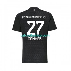 Maglia Portiere FC Bayern München Yann Sommer 27 Gara Home Uomo 2023-2024 MC