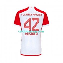 Maglia FC Bayern München Jamal Musiala 42 Gara Home Uomo 2023-2024 MC