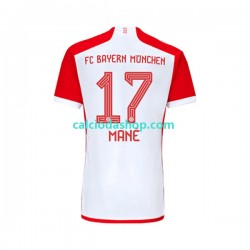 Maglia FC Bayern München Sadio Mane 17 Gara Home Uomo 2023-2024 MC