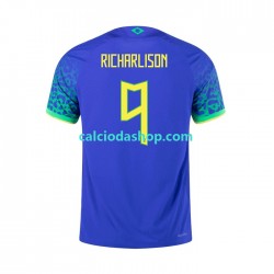 Maglia Brasile RICHARLISON 9 Gara Away Uomo 2022 MC