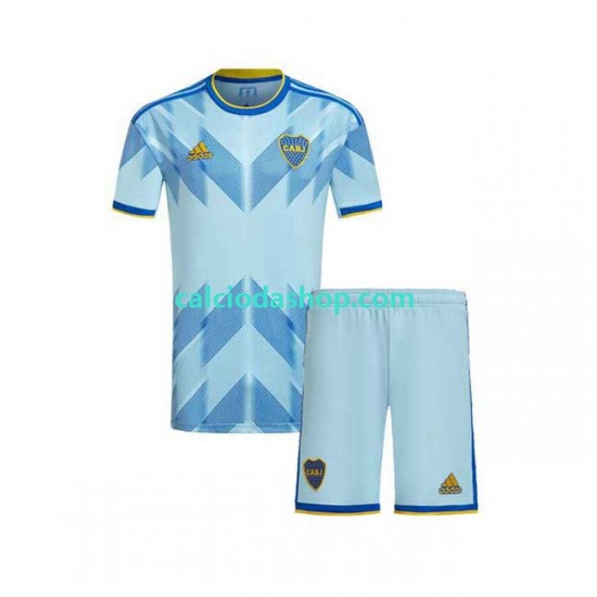 Maglia CA Boca Juniors Gara Terza Completo Bambino 2-13 Anni 2023-2024 MC