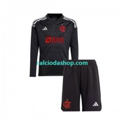 Maglia Portiere CR Flamengo Gara Away Completo Bambino 2-13 Anni 2023-2024 ML