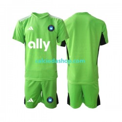 Maglia Portiere Charlotte FC Gara Home Completo Bambino 2-13 Anni 2023-2024 MC