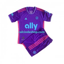 Maglia Charlotte FC Gara Away Completo Bambino 2-13 Anni 2023 MC