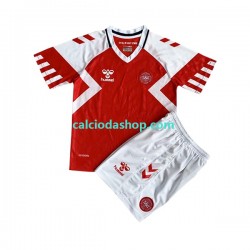 Maglia Danimarca Gara Home Completo Bambino 2-13 Anni 2023 MC