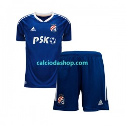 Maglia Dinamo Zagreb Gara Home Completo Bambino 2-13 Anni 2022-2023 MC