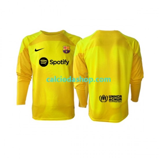 Maglia Portiere FC Barcelona Gara Quarto Uomo 2022-2023 ML