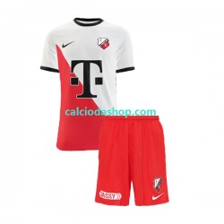 Maglia FC Utrecht Gara Home Completo Bambino 2-13 Anni 2022-2023 MC