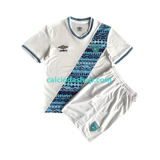 Maglia Guatemala Gara Home Completo Bambino 2-13 Anni 2023 MC