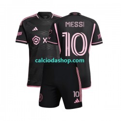 Maglia Inter Miami Lionel Messi 10 Gara Away Completo Bambino 2-13 Anni 2023 MC