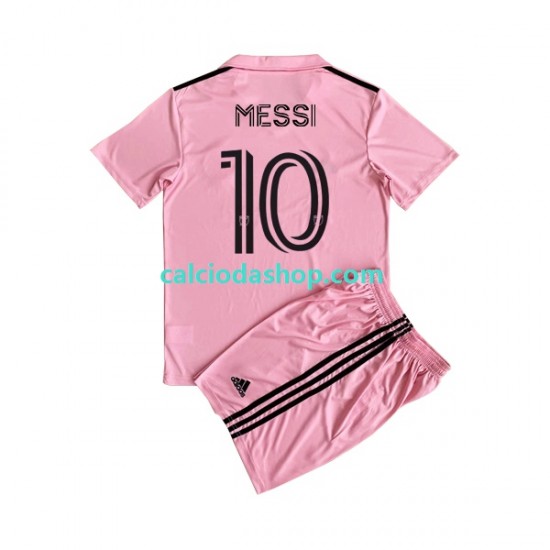 Maglia Inter Miami Lionel Messi 10 Gara Home Completo Bambino 2-13 Anni 2023 MC