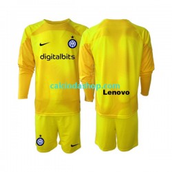 Maglia Portiere Inter Milan Gara Away Completo Bambino 2-13 Anni 2022-2023 ML