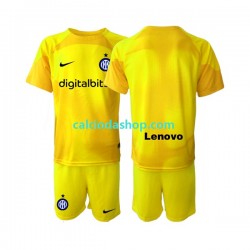 Maglia Portiere Inter Milan Gara Away Completo Bambino 2-13 Anni 2022-2023 MC