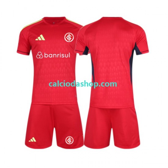 Maglia Portiere Internacional Gara Home Completo Bambino 2-13 Anni 2023-2024 MC