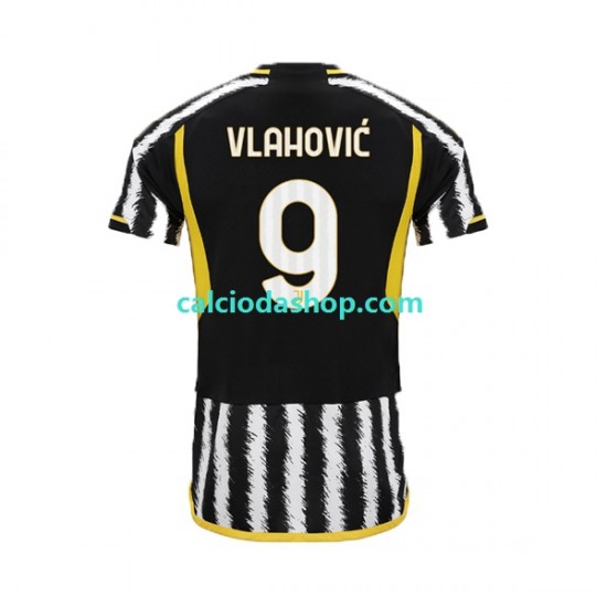 Maglia Stati Uniti Juventus Dn Vlahovic 9 Gara Home Uomo 2023-2024 MC