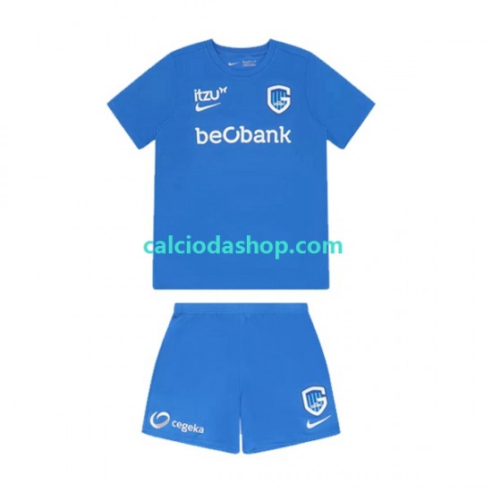 Maglia KRC Genk Gara Home Completo Bambino 2-13 Anni 2022-2023 MC