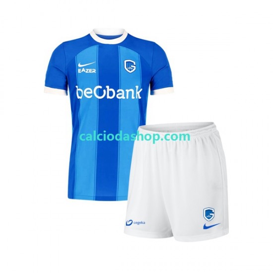 Maglia KRC Genk Gara Home Completo Bambino 2-13 Anni 2023-2024 MC