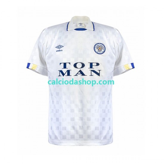 Maglia Leeds United Retro Gara Home Uomo 1989-1990 MC