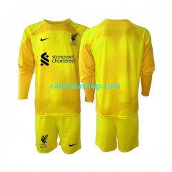 Maglia Portiere Liverpool Gara Quarto Completo Bambino 2-13 Anni 2022-2023 ML