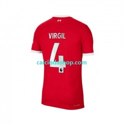 Maglia Liverpool Virgil van Dijk 4 Gara Home Uomo 2023-2024 MC