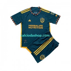 Maglia Los Angeles Galaxy Gara Away Completo Bambino 2-13 Anni 2023-2024 MC