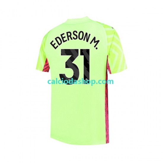 Maglia Portiere Manchester City Ederson Moraes 31 Gara Terza Uomo 2023-2024 MC