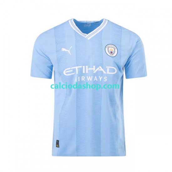 Maglia Manchester City Gara Home Uomo 2023-2024 MC