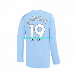 Maglia Manchester City J. ALVAREZ 19 Gara Home Uomo 2023-2024 ML