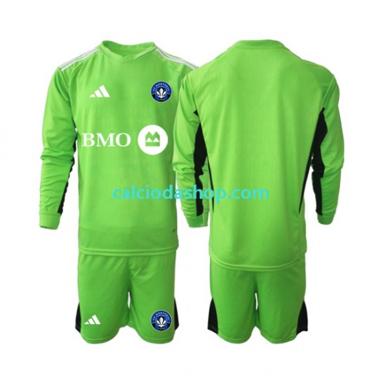 Maglia Portiere CF Montréal Gara Home Completo Bambino 2-13 Anni 2023-2024 ML