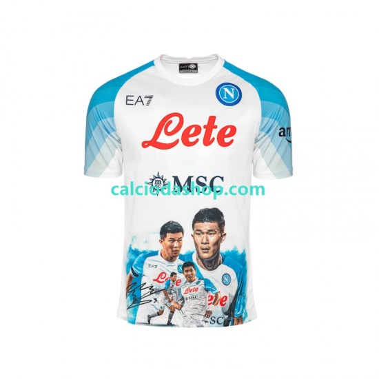 Maglia Napoli Face Game Minjae 3 Gara Home Uomo 2022-2023 MC